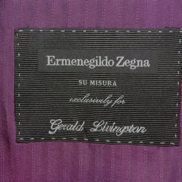 Ermenegildo Zegna Su Misura Esclusively Trofeo 600 Double Breasted Suit 52R
